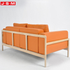 Customized Circle Cafe Handmade 2 Seat Relaxing Leader Armchair Sofa Set For Shop