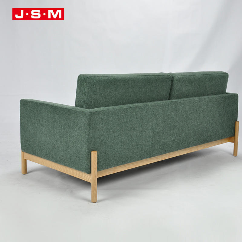 China Manufacturers Wholesale Living Room Furniture Reception Hotel Fabric L Shaped Sofa