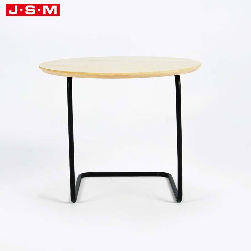 Modern Coffee Table Book Wood Sitting Room Metal Base Coffee And End Table Sets