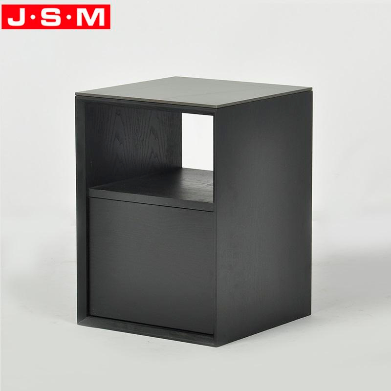 Small Furniture Living Room Bedroom Rock Slab Table Top Side Table With Drawers