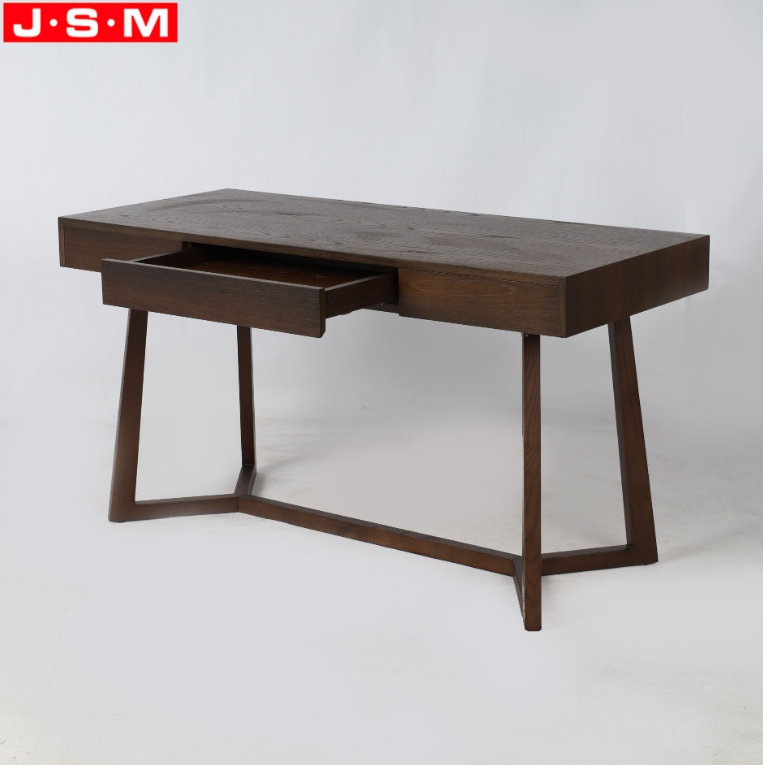 Wholesale Timber Base Home School Office Writing Desk Living Room Wooden Desk