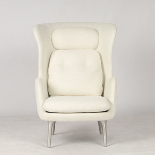 High Quality Molded Foam Fabric Luxury Armchair Modern Living Room Leisure Accent Chair for Home Office And Apartment Hotel
