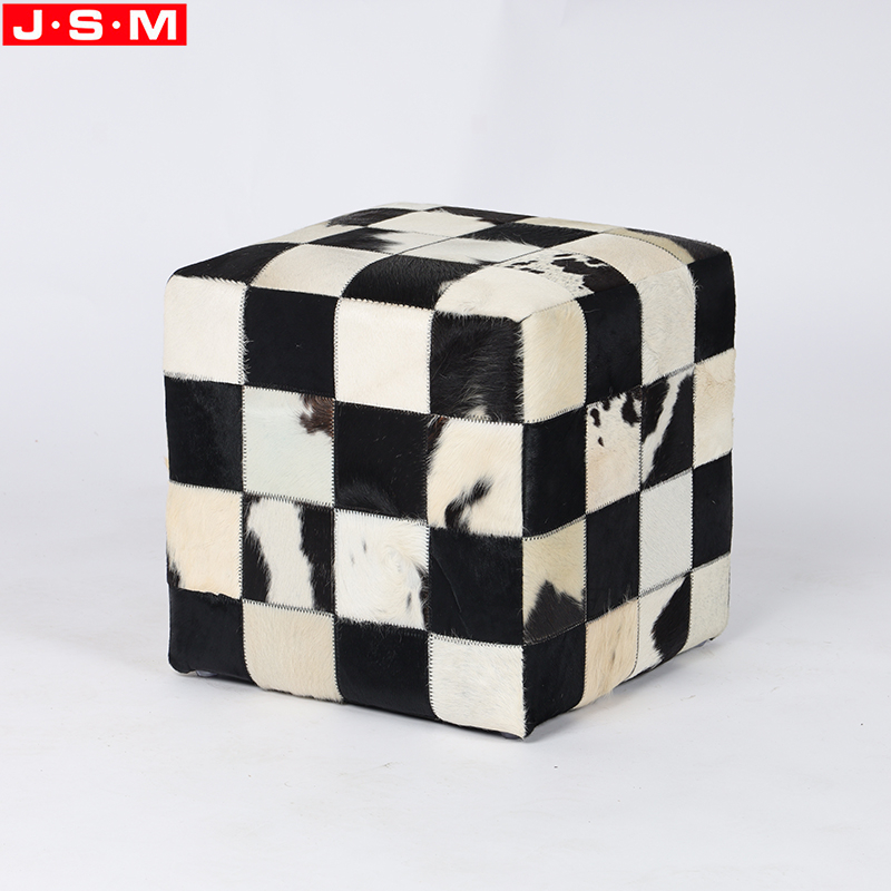 Mushroom Stool Ottoman American Ash Fram Fabric Or Pu Upholstery Stool Ottoman