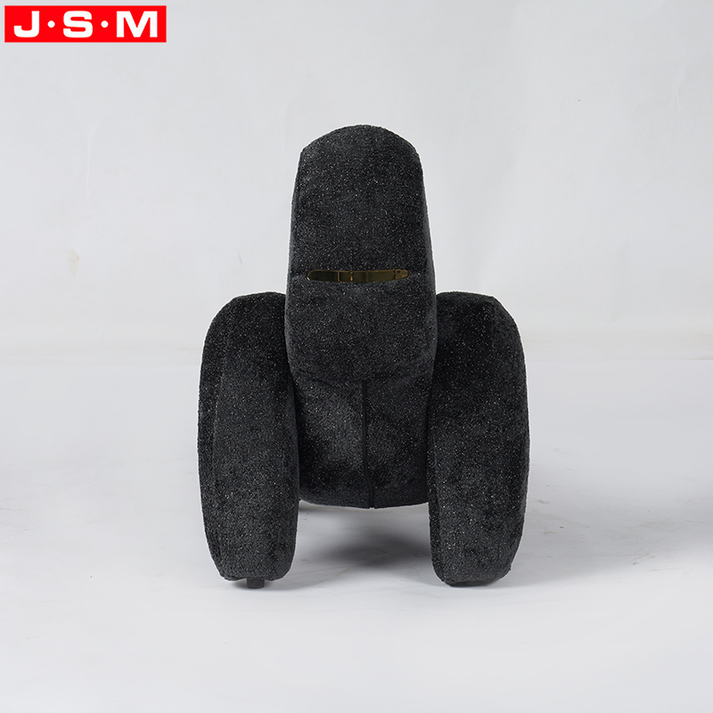 High Quality Household Living Room Classic Molded Foam with Fabric White Fabric Armchair