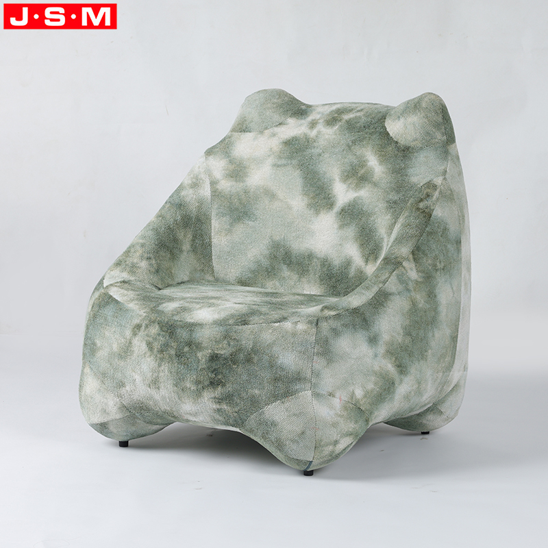 Ash Timber Frame Home Furniture Dining Room Cushion Seat Fabric Wooden Armchair