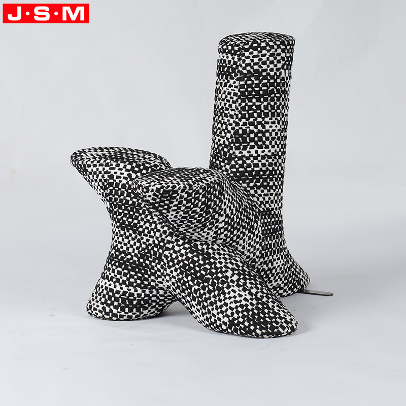 Cushion Seat Designer Minimalist Single Outdoor Camping Garden Wooden Recliner Accent Leisure Chair