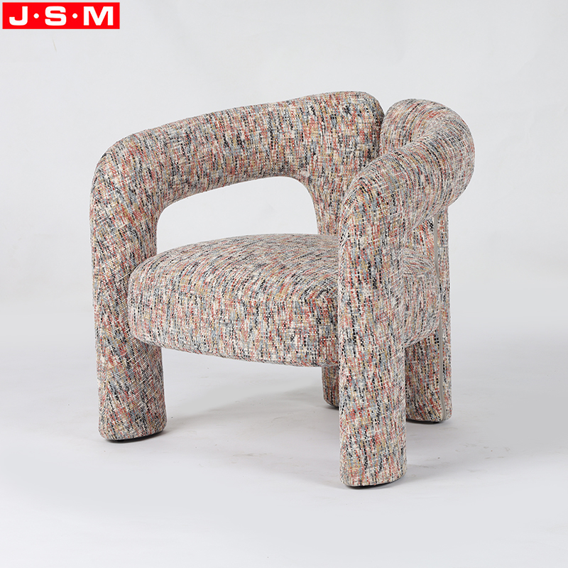 Home Decoration Nordic Modern Mould Foam With Fabric Leisure Molded Foam with Fabric