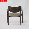 Living Room Cushion Fabric Armchair Accent Chair High Plywood Back with Veneer,cushion Seat
