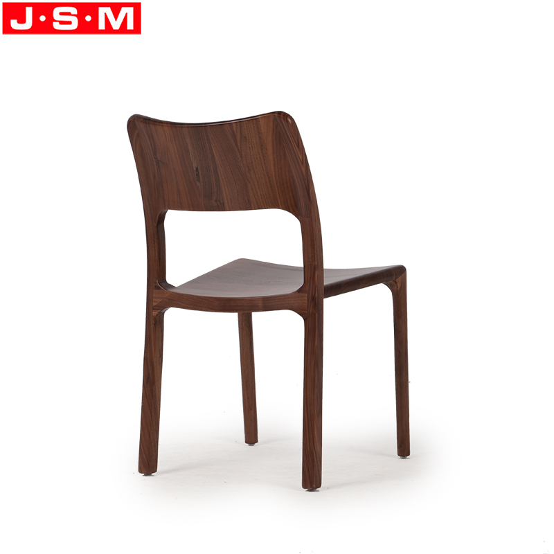 American walnut Upholstered Luxury Living Room Furniture Leisure Dining Chair