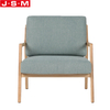 American ash frame Single Sitting Room Arm Chair Living Room fabric or PU upholstery