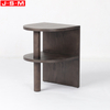 Wholesale Simple Design Homes Gardens Round Side Table With Metal Supporting Ash Timber Frame