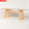 Popular Design Ash Timber Base Table Durable Long Dining Table For Home