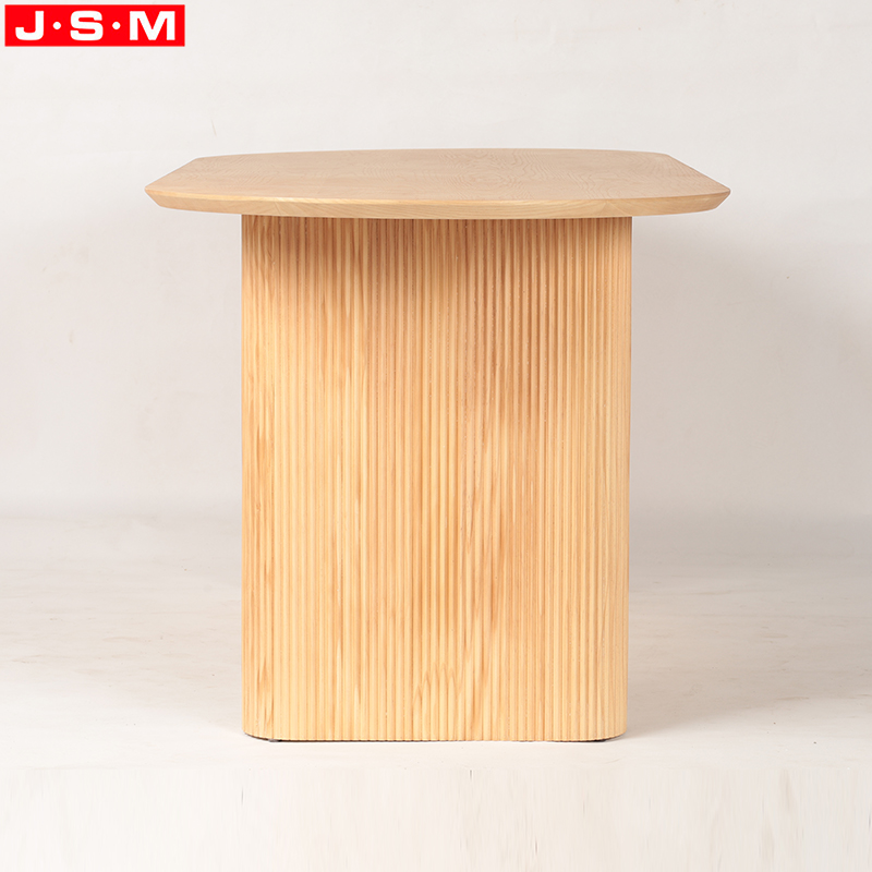 Best Selling New Design Home Furniture Ash Timber Base Dining Table For Dining Room