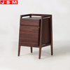 Hot Sale Nordic Classical Wooden Furniture Bedside Cabinet Ash Timber Base Bedside Cabinet With Drawer Storage