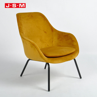 Modern French Conference Room Living Foam Room Single Seater Fabric Cashmere Leisure Chair Armchair