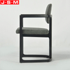 Contemporary Style Home Furniture Wooden Frame With Foam And Fabric Upholstered Dining Room Chairs