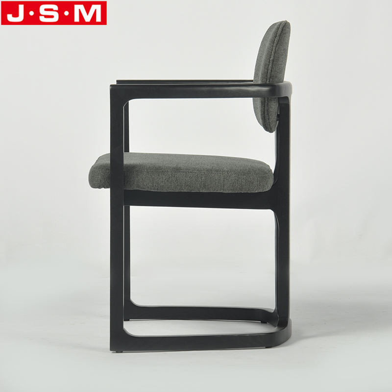 Contemporary Style Home Furniture Wooden Frame With Foam And Fabric Upholstered Dining Room Chairs