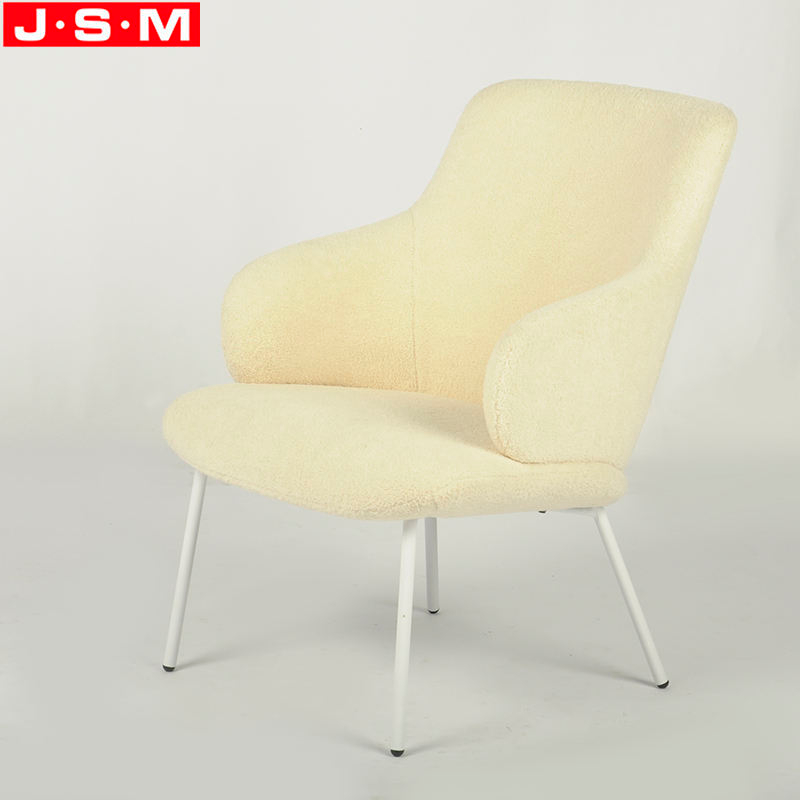 Commercial Arm Chairs Comfortable Office Sofa Drawing Room Armchair With Foam And Fabric