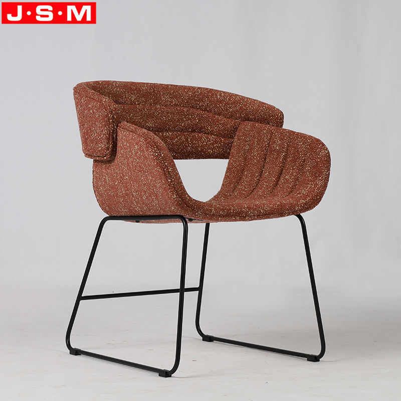 Factory Manufacturer Comfort Fabric Dining Chair Vintage Upholstery Dining Chair