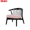 Home Furniture Cushion Seat Ash Timber Frame Reclining Brown Wood Chair