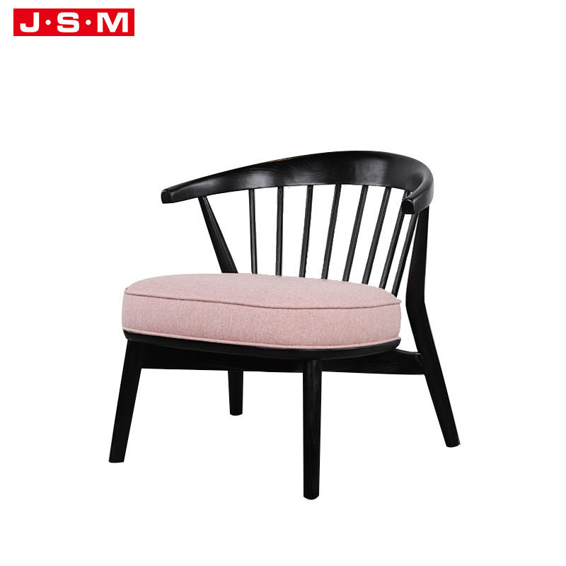Home Furniture Cushion Seat Ash Timber Frame Reclining Brown Wood Chair
