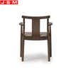 Fabric Upholstery Ash Solid Wood Frame Antique Home Furniture Dining Chair