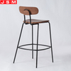 Minimalist Barstool Metal High Bar Stool Chair Front Desk Restaurant Bar Stool Chair