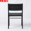 Synthetic Leather Imitation Leather Belt Seat Timber Frame Dining Room Chair