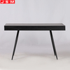 Modern Simple Commercial Metal Frame Recycled Wood Home Writing Table Office Desk