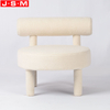 French Modern Design OEM Fully Upholstery Seat Legs Armchair