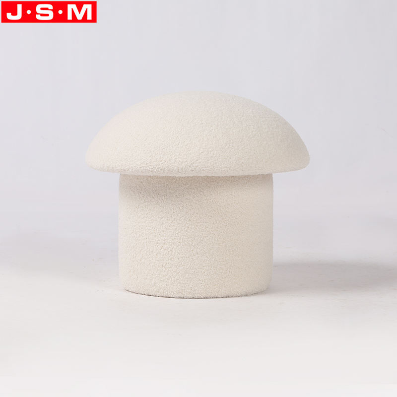 Wholesale High Quality Light Sofa Side Ottoman Indoor Home Foot Step Mushroom Stool
