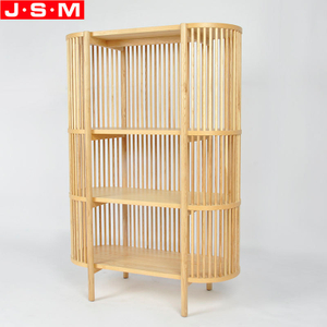 Cotton Rope Design Modern Cabinet Wooden Living Room Storage Cabinets