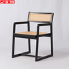 Chinese Style Chair Rattan Wooden Furniture Restaurant Dining Room Chair