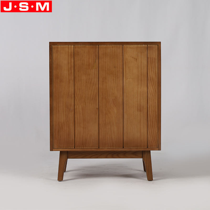 Home Vintage 3 Drawer Wooden Storage Living Room Side Cabinet With Shelves