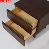 European Style Storage Cabinet Nightstand Two Drawers Table Bedside With Ash Timber Legs