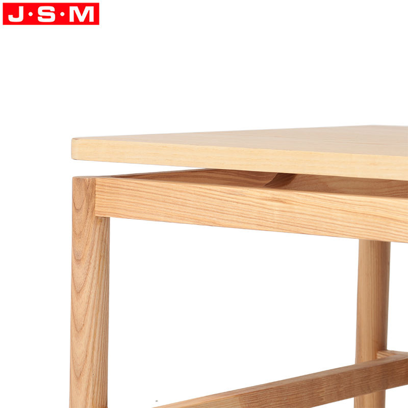 Nordic Ash Veneer Top Modern Simple Leisure Tea Coffee Table For Living Room