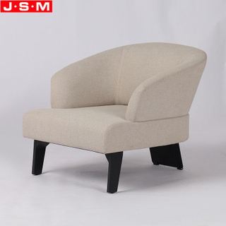 Modern Living Room Italian Style Armchair Fabric Bedroom Leisure Armchair