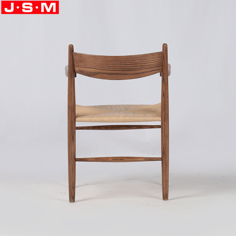 Modern Simple Design Coffee Shop Furniture Ash Dining Restaurant Wood Chair