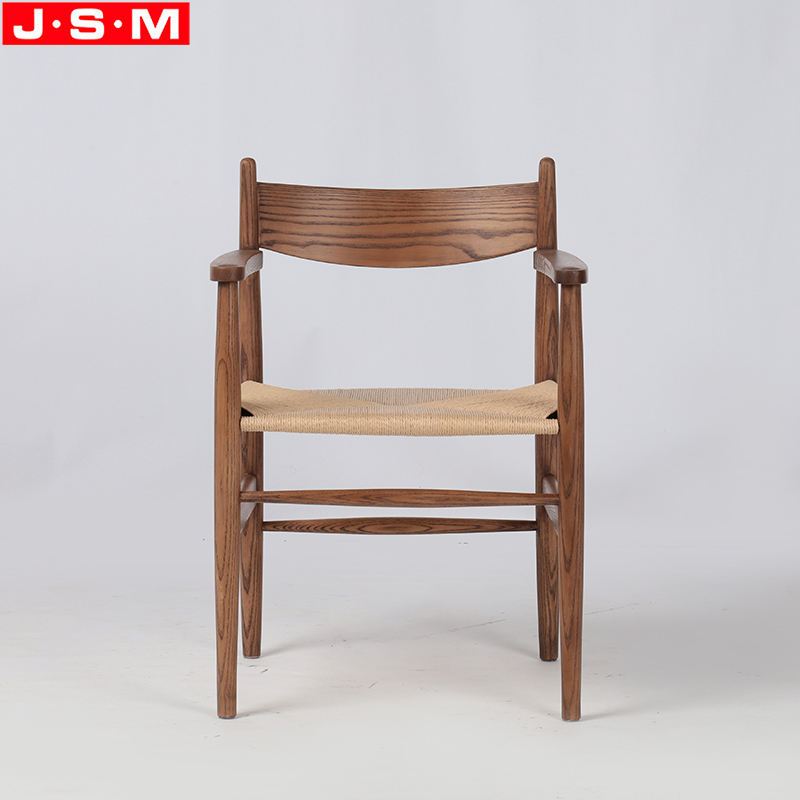 Modern Simple Design Coffee Shop Furniture Ash Dining Restaurant Wood Chair