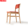 Modern Retro Solid Wood Chair Backrest Cushion Soft Simple Luxurious Home Restaurant Dining Chair