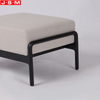 Wholesale Bedroom Footstool Fabric Square Living Room Stool Seat Ottoman