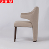 China Wholesale Comfortable Fabric High Back Kitchen Dining Chair