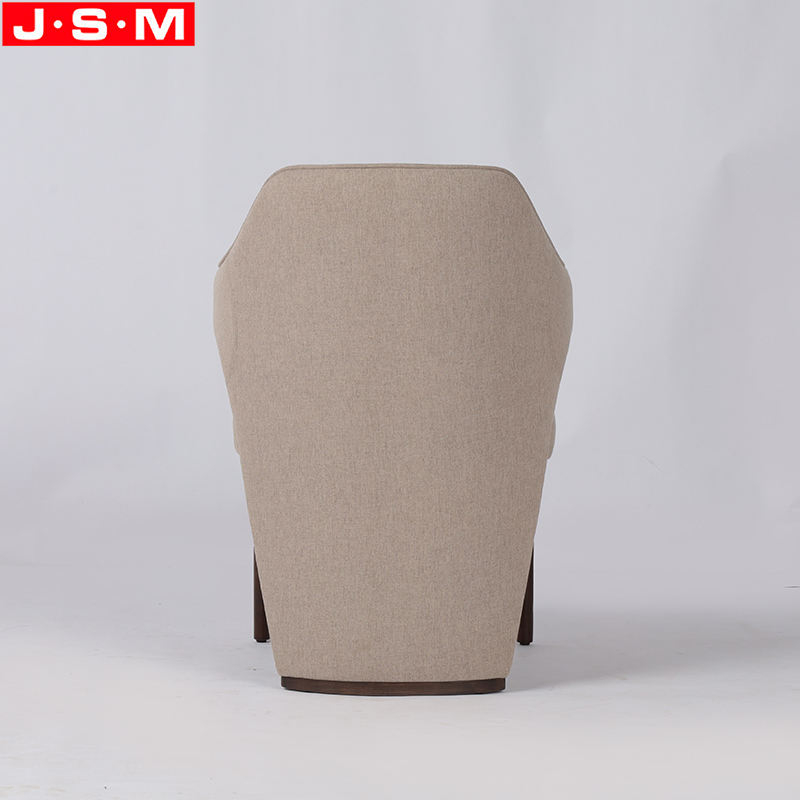 China Wholesale Comfortable Fabric High Back Kitchen Dining Chair