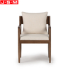 New Chinese Modern Hotel Cafe Business Reception Chair Wooden Restaurant Dining Chair