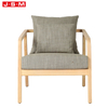 Cushion Seat Wooden Armchair Living Room Furniture Wood Arm Chair