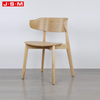 Good Quality Modern Wedding Round Ring Back Velvet Fabric Wood Cushioned Armless Restaurant Dining Chair