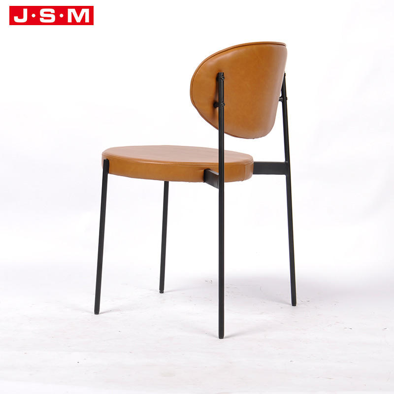 High Quality Living Room Metal Base Antique Room Wooden Frame Dining Chair