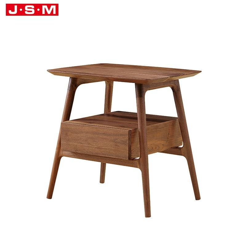 Modern Furniture Small Nightstand Side Table Gold Side Table Wood Drawer Nightstand Bedside