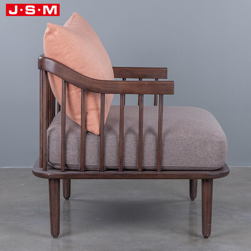 European Luxury Couch Living Room Sofa Ash Timber Modern Hotel Sofa Armchair