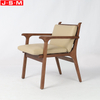 Good Quality Hotel Wooden Legs Sofa Chair Restaurant Dining Chair